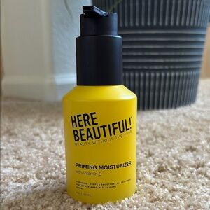 Here Beautiful Priming Moisturizer with Vitamin E from LOS ANGELES. NWOT